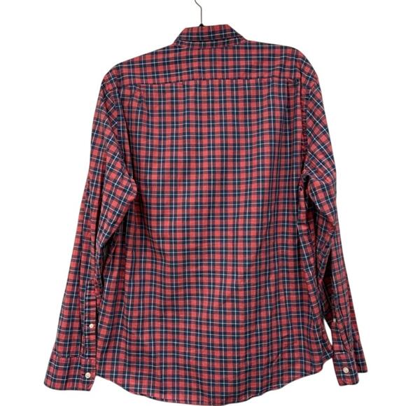 J Crew Classic Men's Plaid Button Down Shirt Large Cotton Long Sleeve - Picture 7 of 8